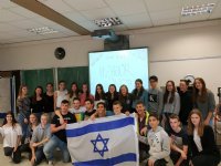 he: Jugendaustausch Eppingen Zichron Yaacov 2018 : Jugendaustausch Eppingen Zichron 2018 Gruppenbild (s)