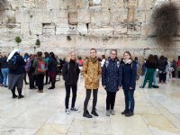 de: Jugendaustausch 2019 - Torgau : Jugendaustausch Torgau 2019 Jerusalem Klagemauer (s)